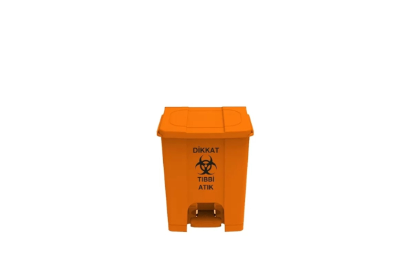 Κάδος Ιατρικών Αποβλήτων 40L με πεντάλ Smart eco friendly