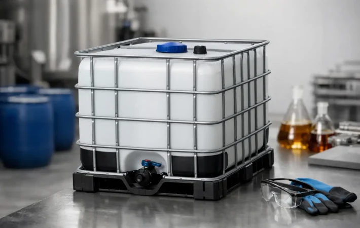 Παλετοδεξαμενή IBC για χημικά: τι να προσέξετε