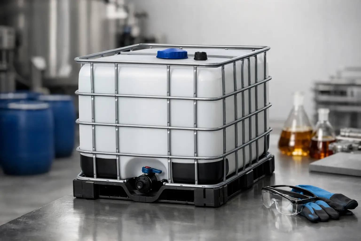 Παλετοδεξαμενή IBC για χημικά: τι να προσέξετε