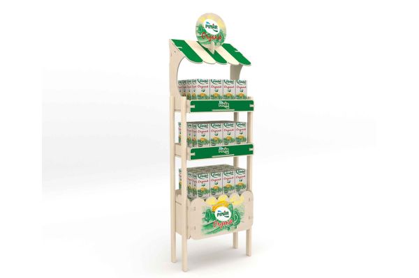 Assembly Wooden Display Stand, Green - Image 3