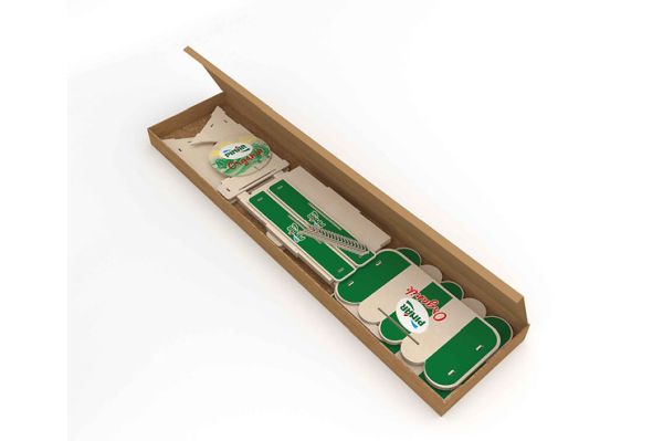Assembly Wooden Display Stand, Green - Image 4