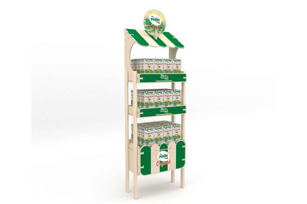 Assembly Wooden Display Stand, Green - Image 2
